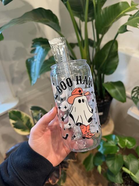 Plastic Cowboy Ghost Cup